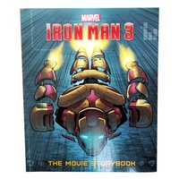 Marvel Superhero Iron Man Story / Sticker Activity Book, Kids Reading & Fun Comics-3 Movie Storybook