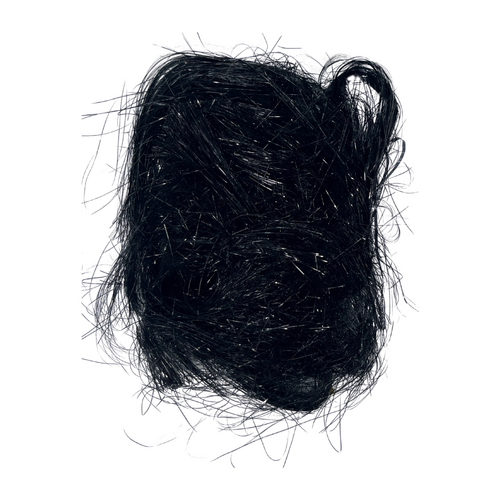Black Foil Tinsel Fuzz Shredded Metallic Spray Wedding Party Decorations