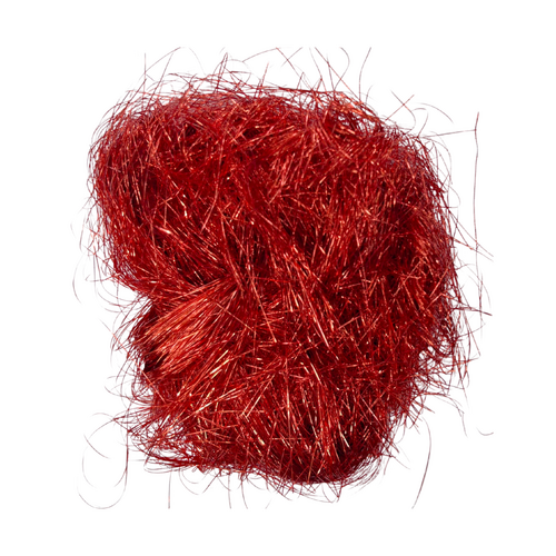 Red Foil Tinsel Fuzz Shredded Metallic Spray Wedding Party Decorations