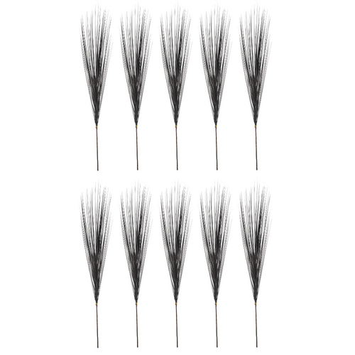 10pce Brown Display Grass Set Stem 150cm Artificial Plant / Flower Filler