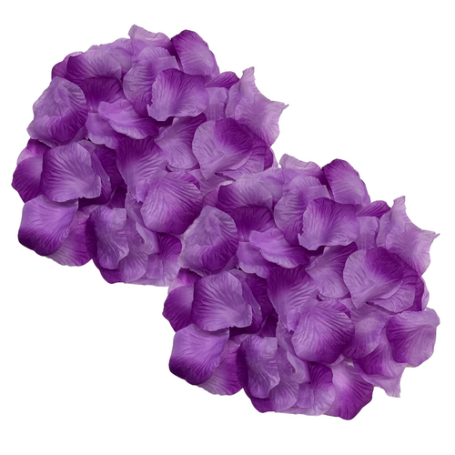 240 Scented Purple Rose Petals 5x5cm, Weddings, Valentines Day, Party Theming