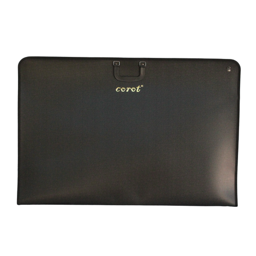 A1 Portfolio with 1 Internal Pocked and Elastic X Straps & Carry Strap