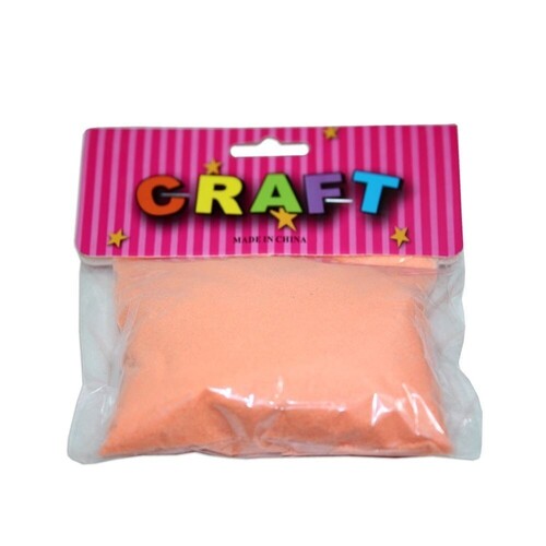 150g Orange Fine Sand for Craft, Epoxy Resin Art, Weddings & Candle Home Decoration