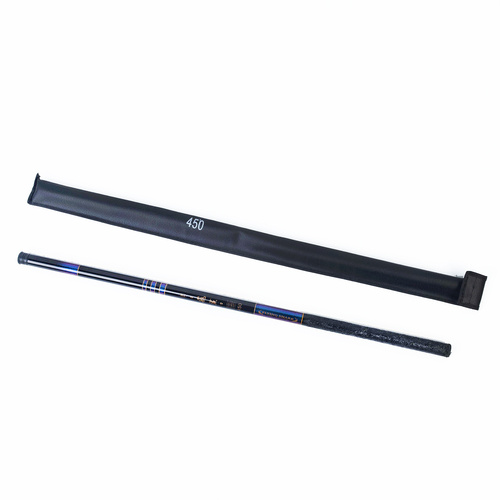  1pce 450cm Telescopic Bali Flag Pole with Carry Case Bag for 3m / 4m Flags