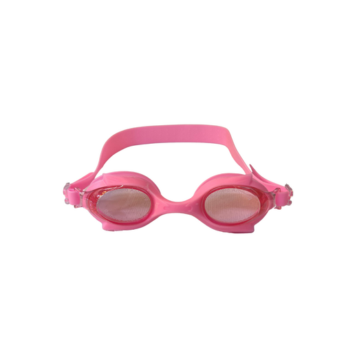 Zoto Kids Swimming Goggles Pink Silicone UV Shield & Anti Fog 1pce