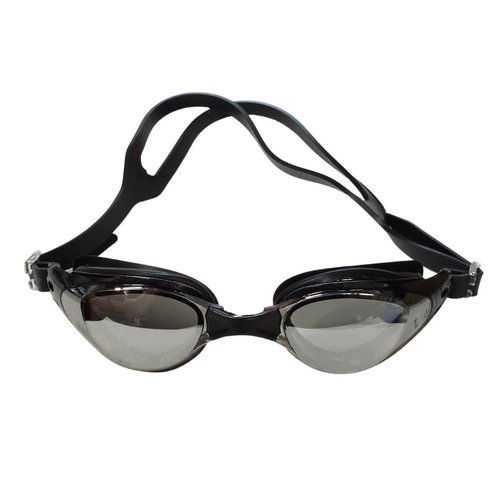 Zoto Swimming Goggles Black Silicone UV Shield & Anti Fog Swim 1pce