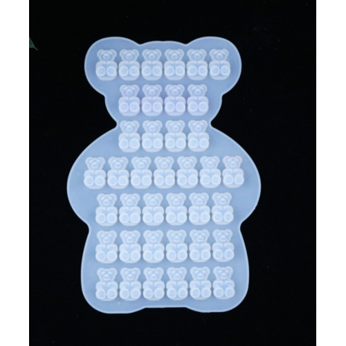 1pce Gummy Teddy Bear Silicone Molds For Epoxy Resin DIY Decor or Jewellery
