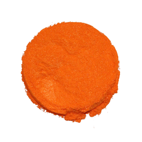 Mica Pigment Powder Orange Pearlescent Colour 8g for Epoxy Resin Metallic Art