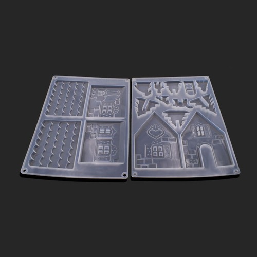 House & Village Create Silicone Mold For Epoxy Resin DIY Craft & Art Build