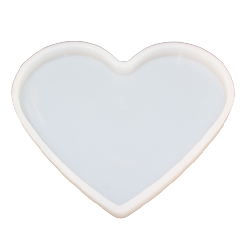 15.5cm Heart Silicone Mold For Epoxy Resin DIY Jewellery Necklace Pendant Art