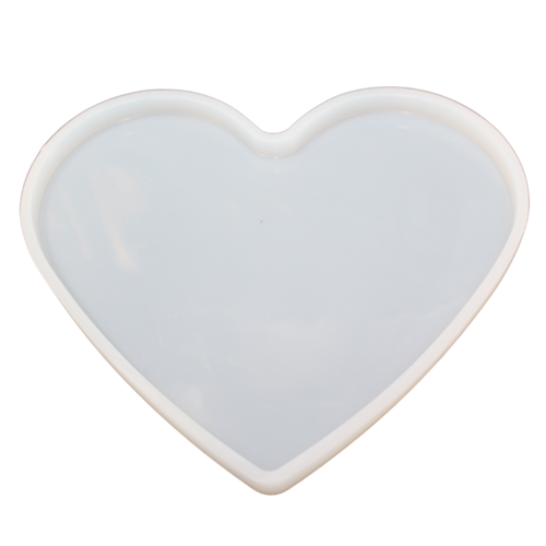19cm Heart Silicone Mold For Epoxy Resin DIY Jewellery Necklace Pendant Art