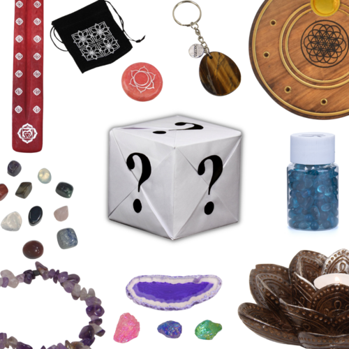 Mystery Gift Box Surprise (4) Zen Mystical Crystal Bundle Set