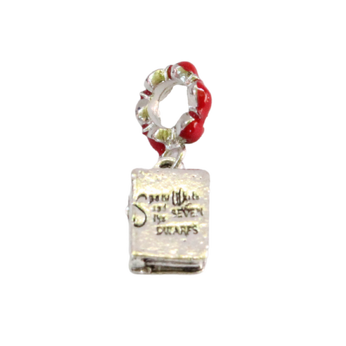 Silver Book 1pce Charm Bead for Bracelets & Necklaces Jewellery Making 