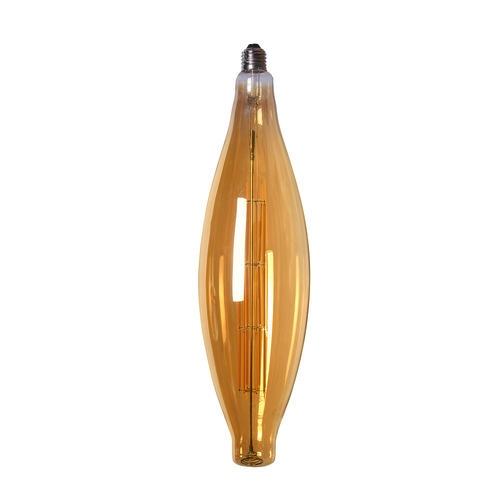 Edison LED Light Globe Candle 18 Watt Filament Bulb 43cm E27 Amber Warm White