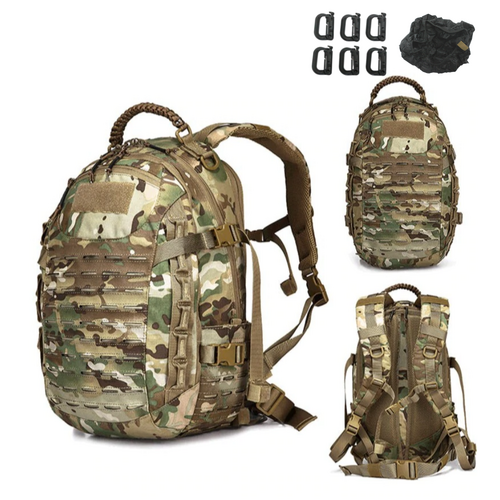 Backpack Military Tactical Camouflage Rucksack for Hiking & Camping