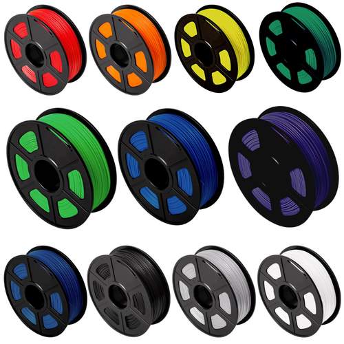 11x PLA 3D Printer Filament Rolls Intro Colour Set 1.75mm Bundle Australian Made