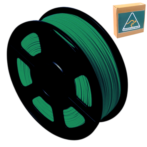1kg PLA 3D Printer Filament 1.75mm Forest Green Australian Made & Eco Friendly