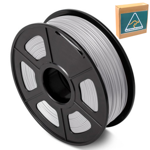 LAST ONE 1kg PLA 3D Printer Filament 1.75mm Ghost Grey Australian Made & Eco Friendly