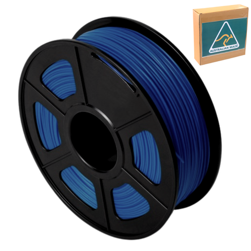 1kg PLA 3D Printer Filament 1.75mm Indigo Blue Australian Made & Eco Friendly