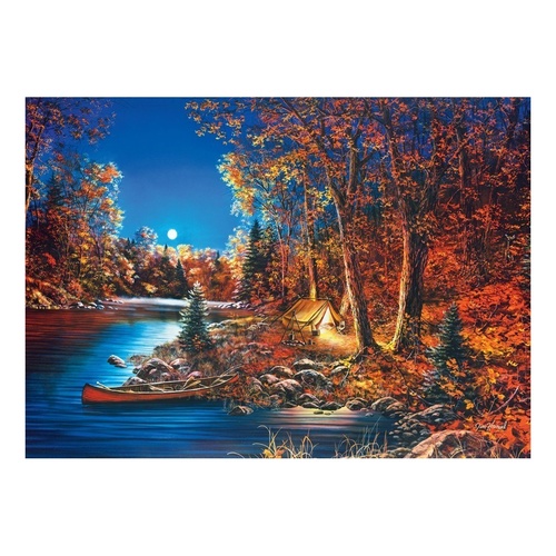 Autumn Forest - Paint by Numbers Canvas Art Work DIY 40cm x 50cm