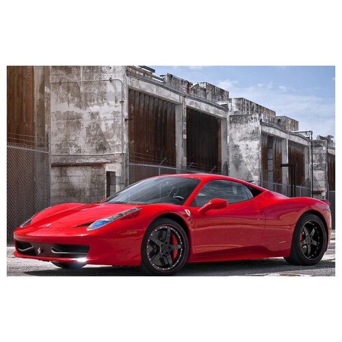 Red Ferrari Diamond Art Painting Kit Set DIY 40cm x 50cm