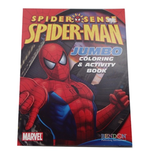 Spider-Man Colouring In and Activity Book. 100pgs of Fun for Children/Kids - B