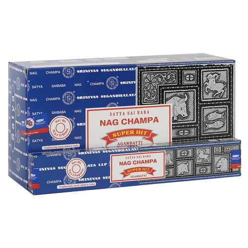 120 Incense Sticks Combo Nag Champa / Super Hit Dual Pack 96gms