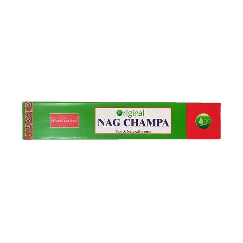 6 x Boxes of 15g Nandita Original Satya Nag Champa Incense Pure and Natural Sticks Bulk Pack