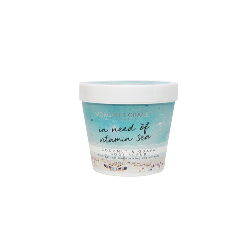 450g M&G Beach Body Scrub Coconut & Guava Scented Exfoliater