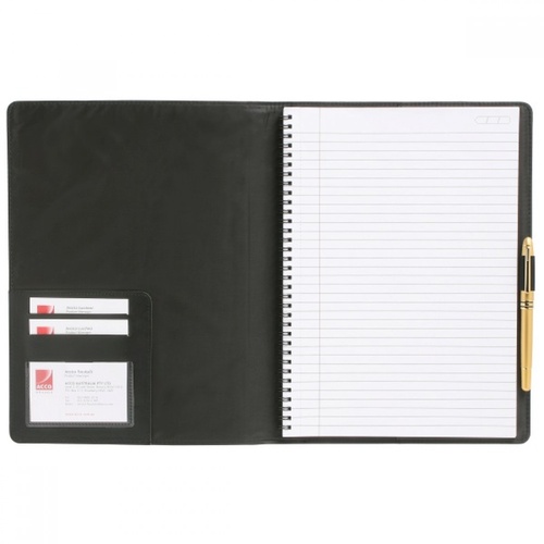 A - Cambridge by Mead A4 Business Note Book 100 Pages PU Leather