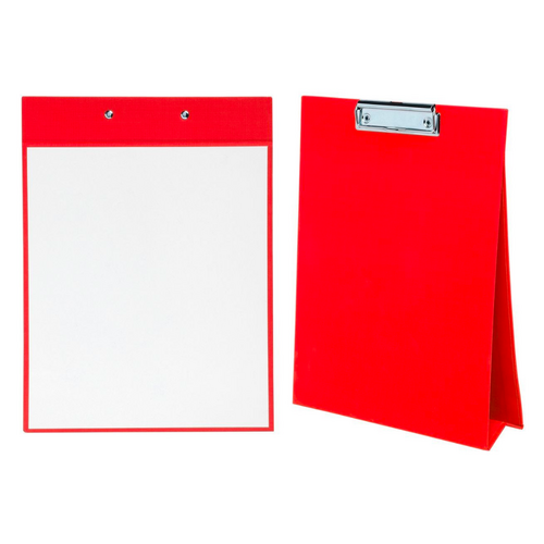 Whiteboard & Clipboard A4 Size With Black Marker Self Standing Design