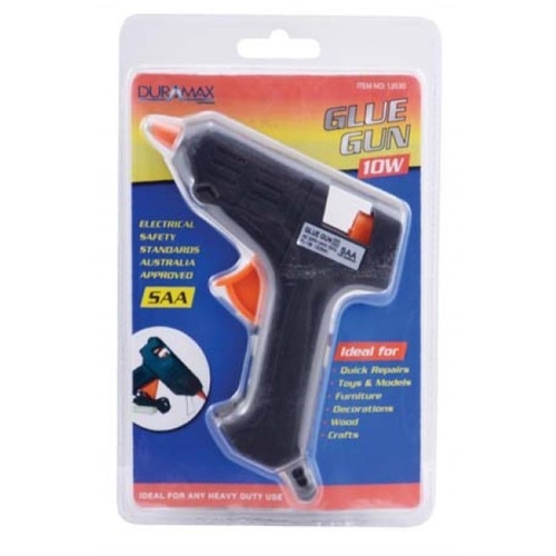 1pce Glue Gun 10W Black with 2 Glue Sticks 100mm Thick Clear Craft DIY