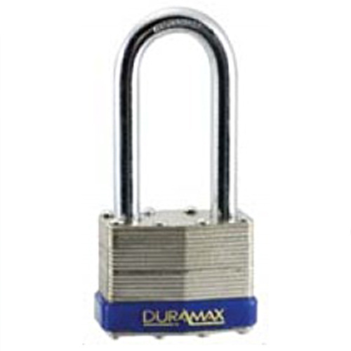 1pce Laminated Padlock 50mm Long Shank 
