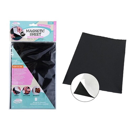 Self Adhesive Photo Magnet Sheet 15.2x23cm DIY Magnet Photo Making