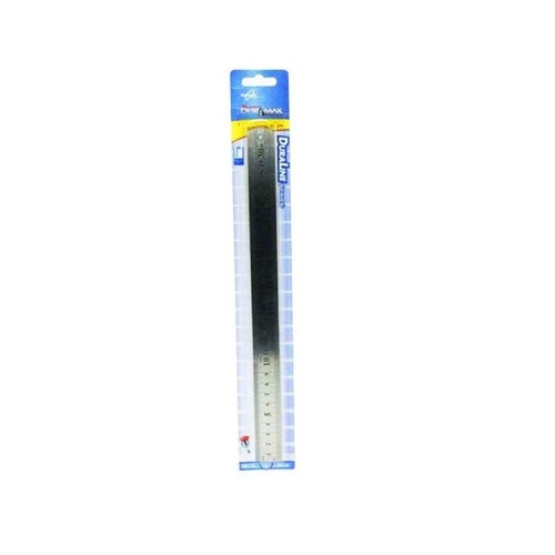 30cm Metal Ruler in centimetres. Great for Sketching, Drawing and Architecture