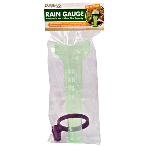 1pce Rain Gauge Up to 35mm Measurement Weather Instrument Plastic Garden Outdoors
