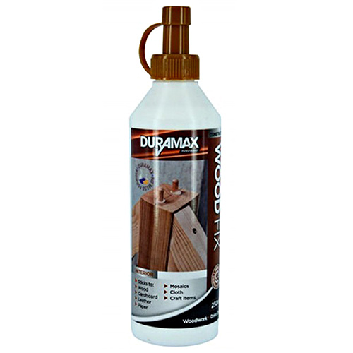 1pce PVA Wood Fix Glue in Squeeze Tube With Cap, Thick Quality, Dry Clear-250ml