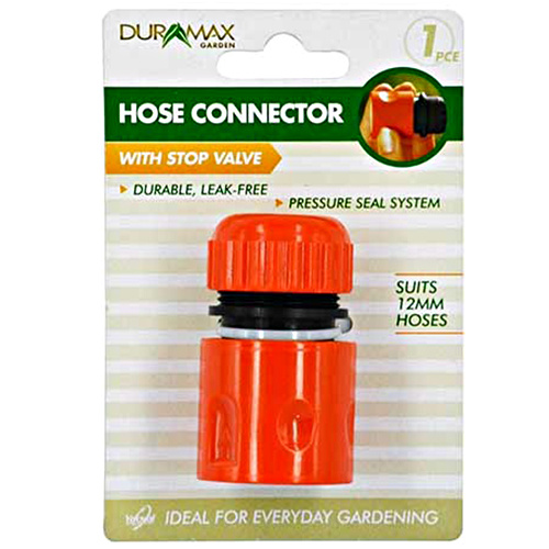 1pce Hose Connector with Stopper, Garden Supply Tool Accessory
