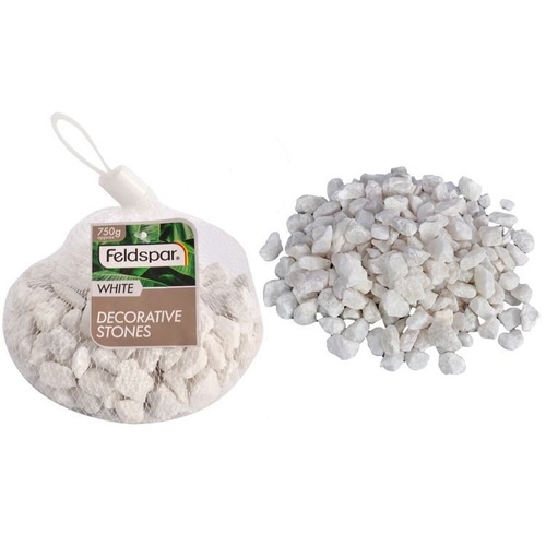 New 1pce White Garden Stones Small 750g for Displays Home D̩cor
