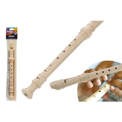 1pce Musical Recorder Flute Cleaning Rod & Learning Instructions Included