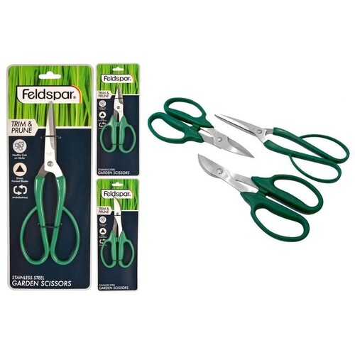 3pce Set Pruning Garden Scissors for Trimming & Pruning Stainless Steel