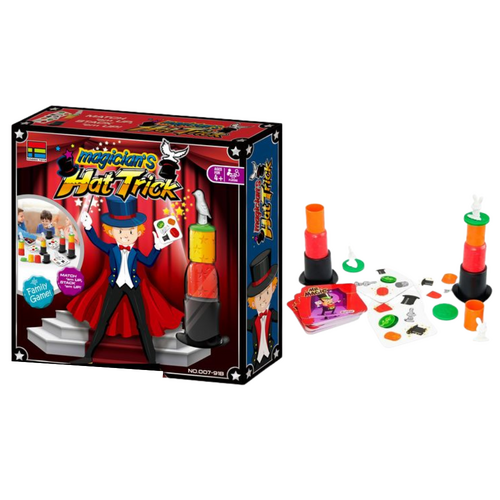 Magicians Hat Trick Board Game Gift Boxed Family & Kids Party Toy