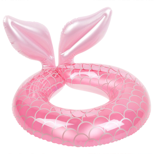 1pce Mermaid Split Ring 51cm Inflatable Pool Toy Summer Kids & Family