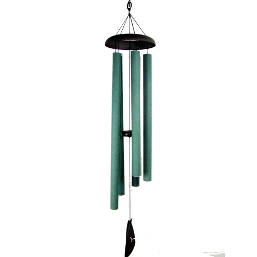 127cm 5 Tubes Forest Green Harmonious Wind-Chime Natures Melody