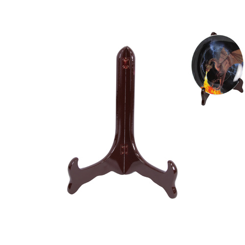 LAST ONE Plate Stand Medium Size 23cm Wooden Folding Easel for Pictures & Displays