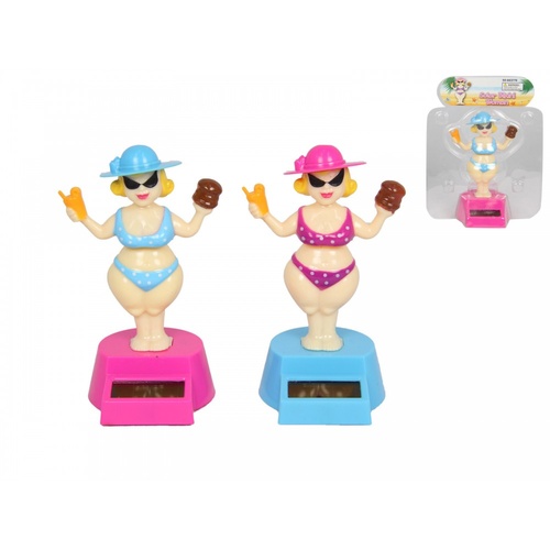 Complete set of 2 11cm Grooving Bikini Babe in 2 assorted Colours Multi Buy!!