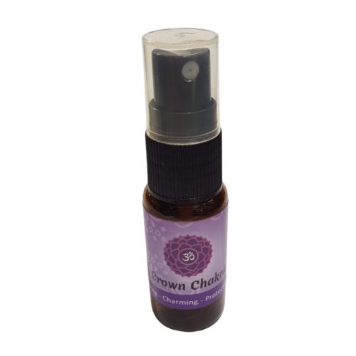 1pce 12ml Crown Chakra Essential Oil Spray Bottle Fragrance Scent Meditation