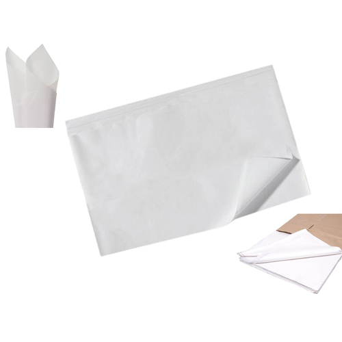 450 Sheets White Tissue Paper 73x50cm White Tissue Wrapping Paper Quality Plain Colour