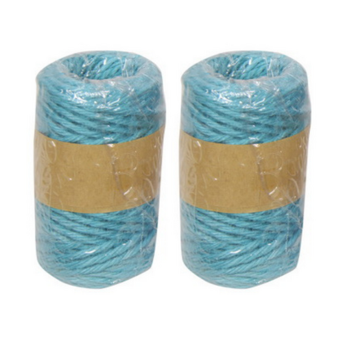 Turquoise Aqua 40m Macrame Rope Craft Twine DIY Spool String