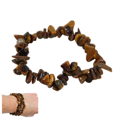 1pce Tigers Eye Wisdom Bracelet Gemstone Jewellery Spiritual Beautiful
